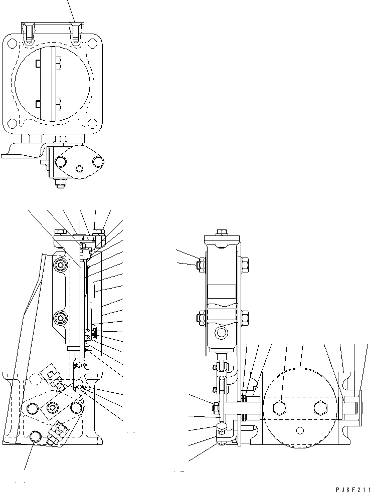BRAKE VALVE ASS'Y MY281-05018 KOMATSU