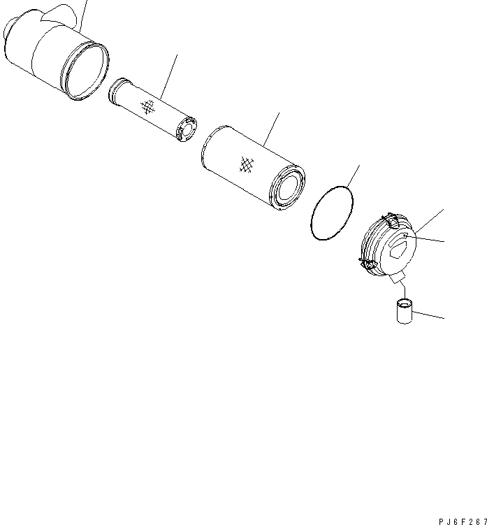 Корпус 6737-81-7210 KOMATSU