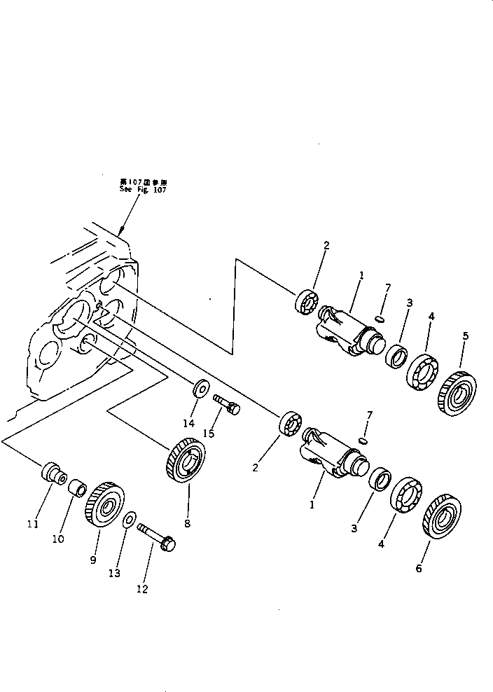 Шарикоподшипник YM24101-060044 KOMATSU