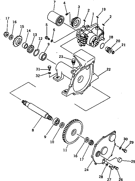 ключ 04000-00528 KOMATSU