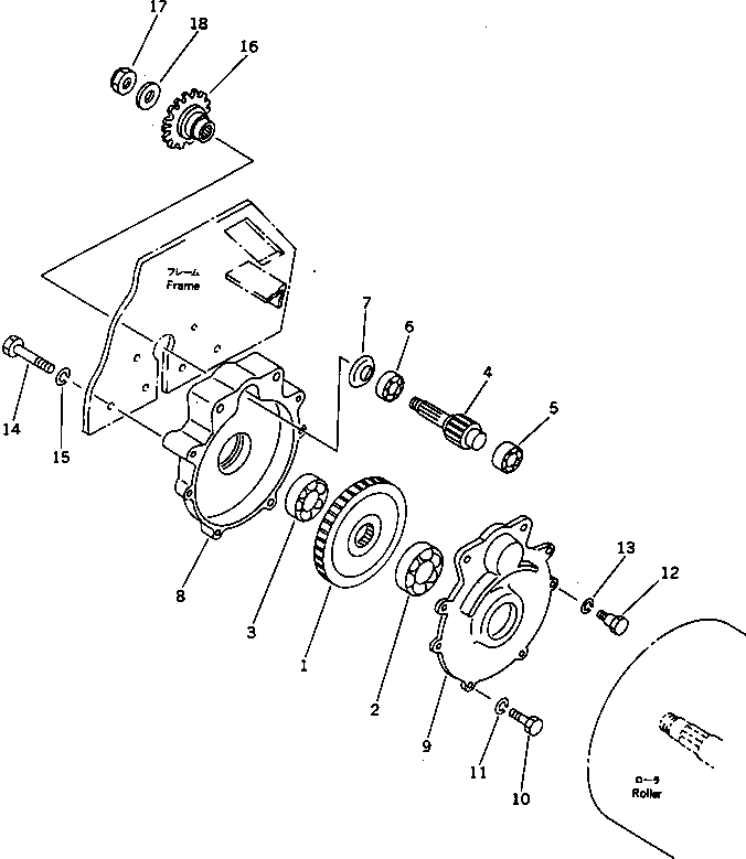 Подшипник 06006-06205 KOMATSU