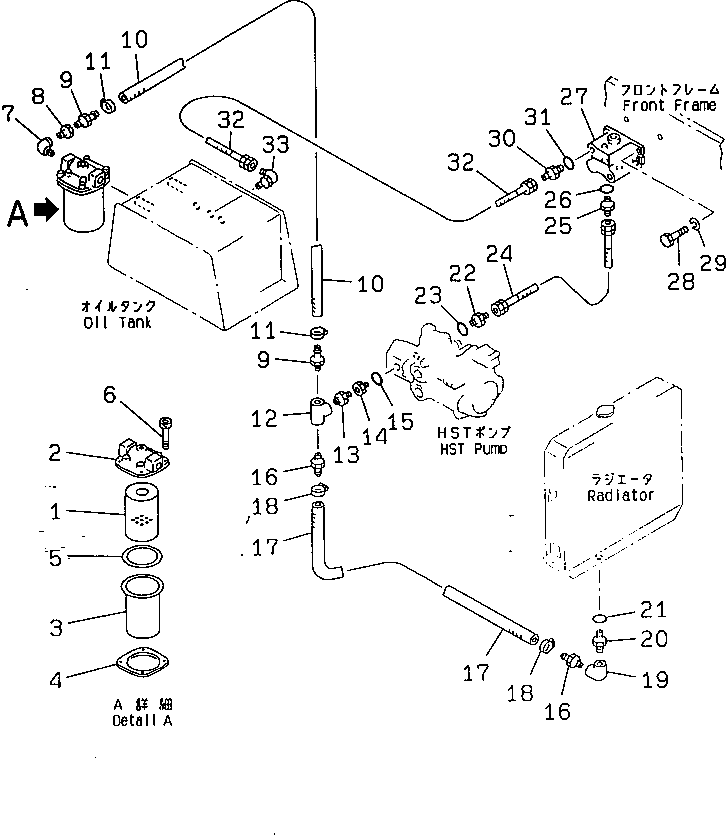 Шланг 267-18-19090 KOMATSU