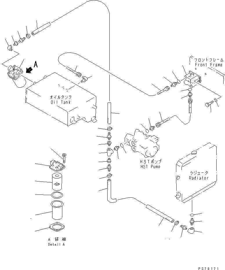 Шланг 268-18-19064 KOMATSU
