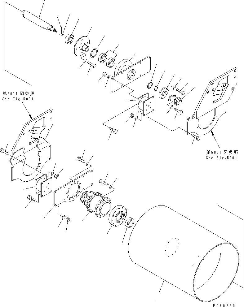 Подшипник 06349-06313 KOMATSU