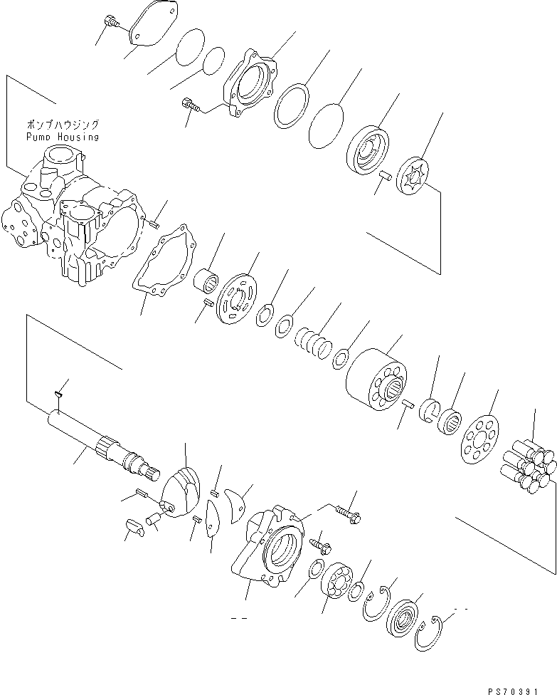 Клапанная плита 258-81-22110 KOMATSU