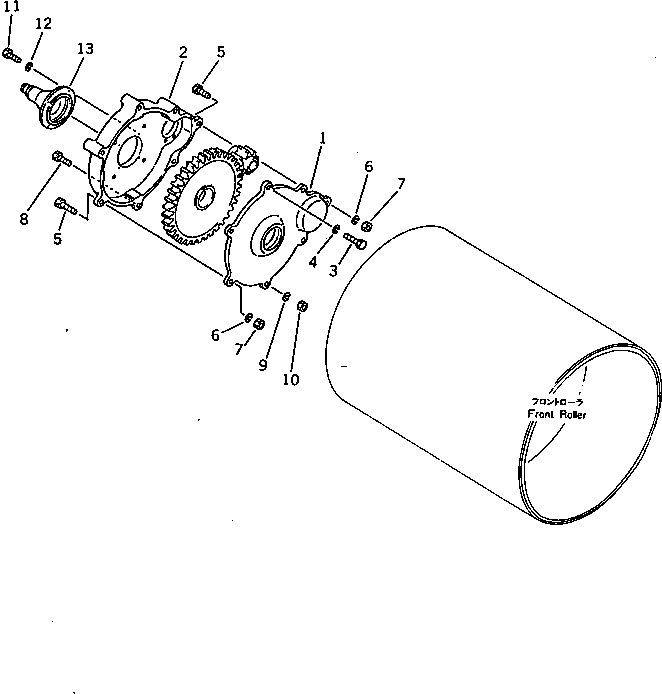 Болт 2691-4-11250 KOMATSU