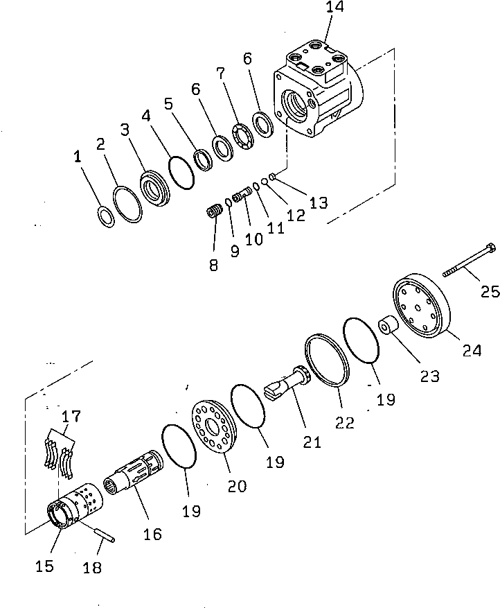 STEERING VALVE ASS'Y 2691-6-11103 KOMATSU