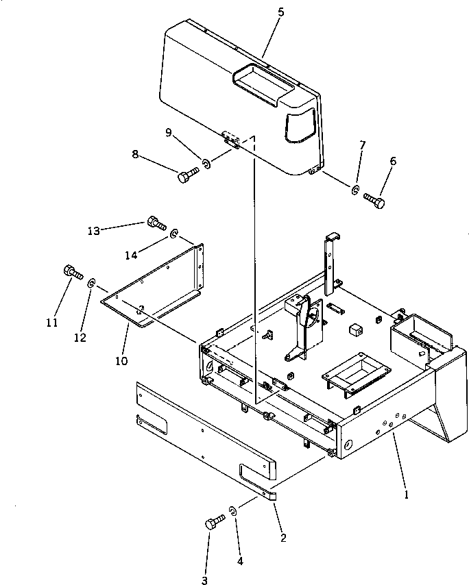 FRAME,FRONT 2691-1-31002 KOMATSU