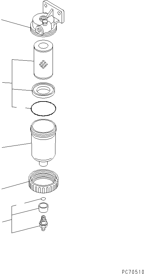 Корпус 258-80-24780 KOMATSU