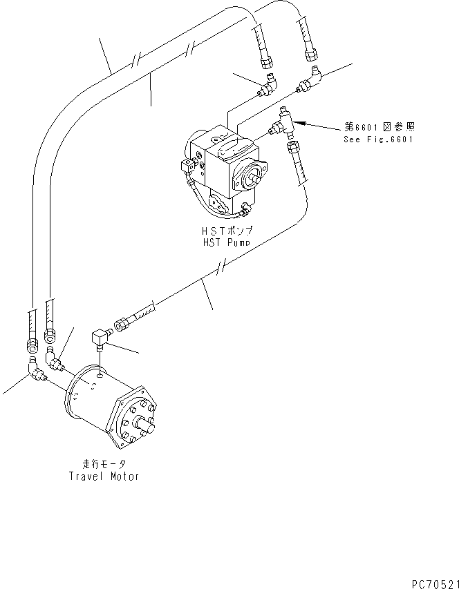 Шланг 267-97-50468 KOMATSU