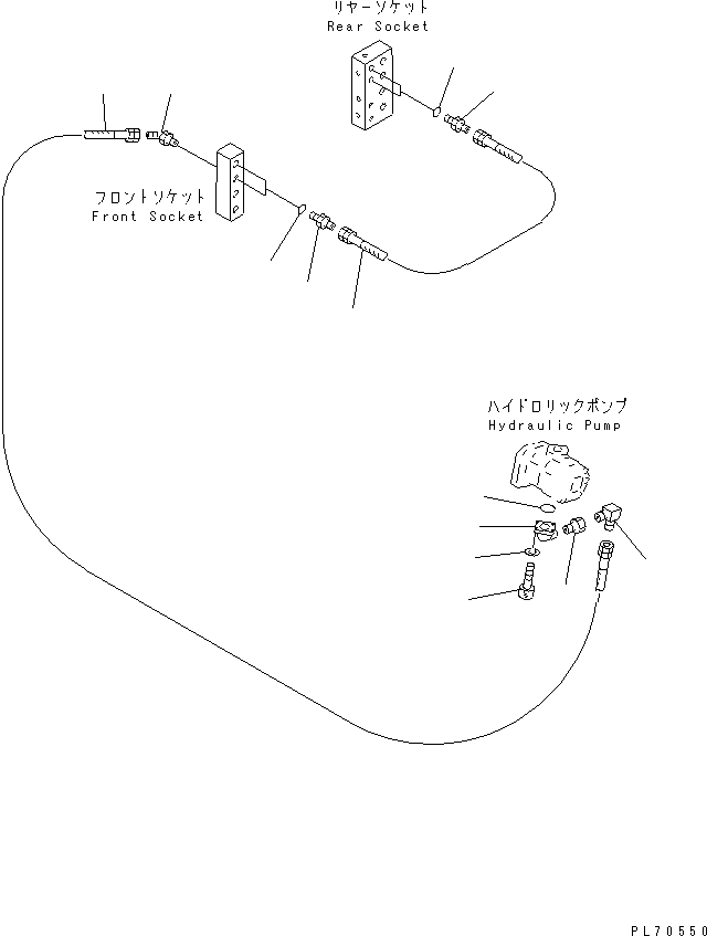Шланг 267-97-62343 KOMATSU