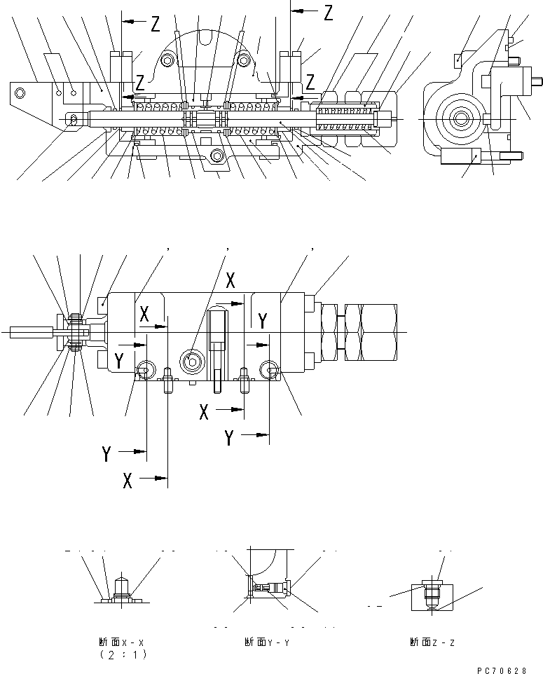 Болт 01252-30532 KOMATSU