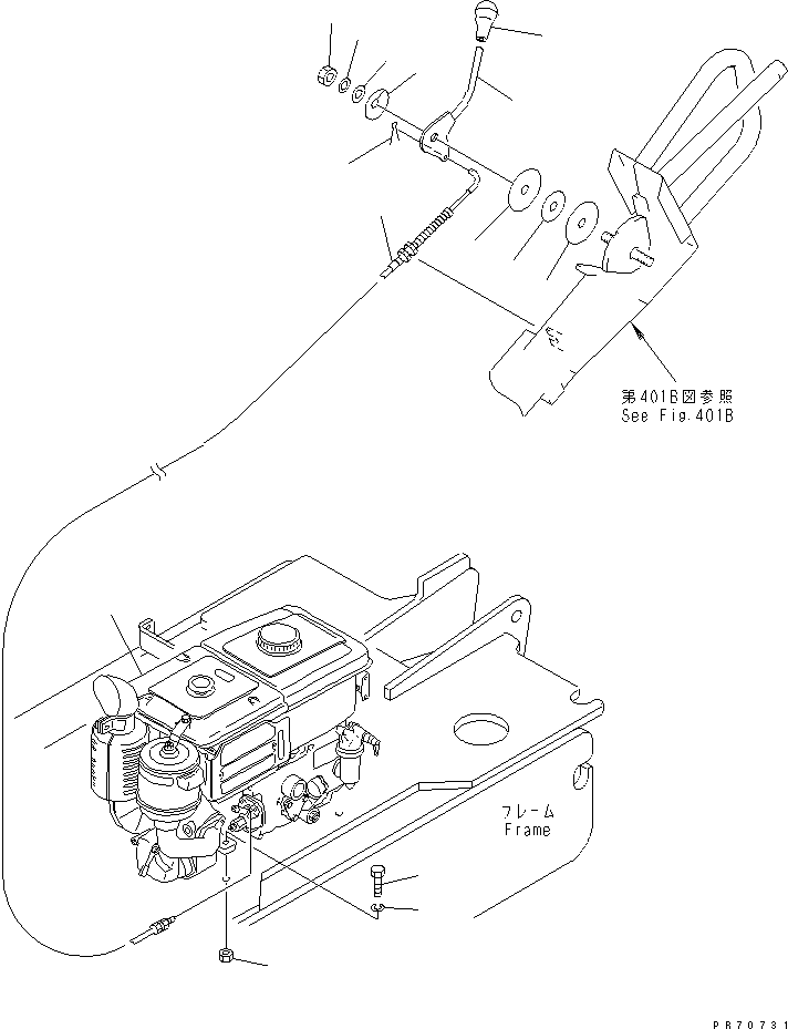 ENGINE ASS'Y 2693-2-51500 KOMATSU