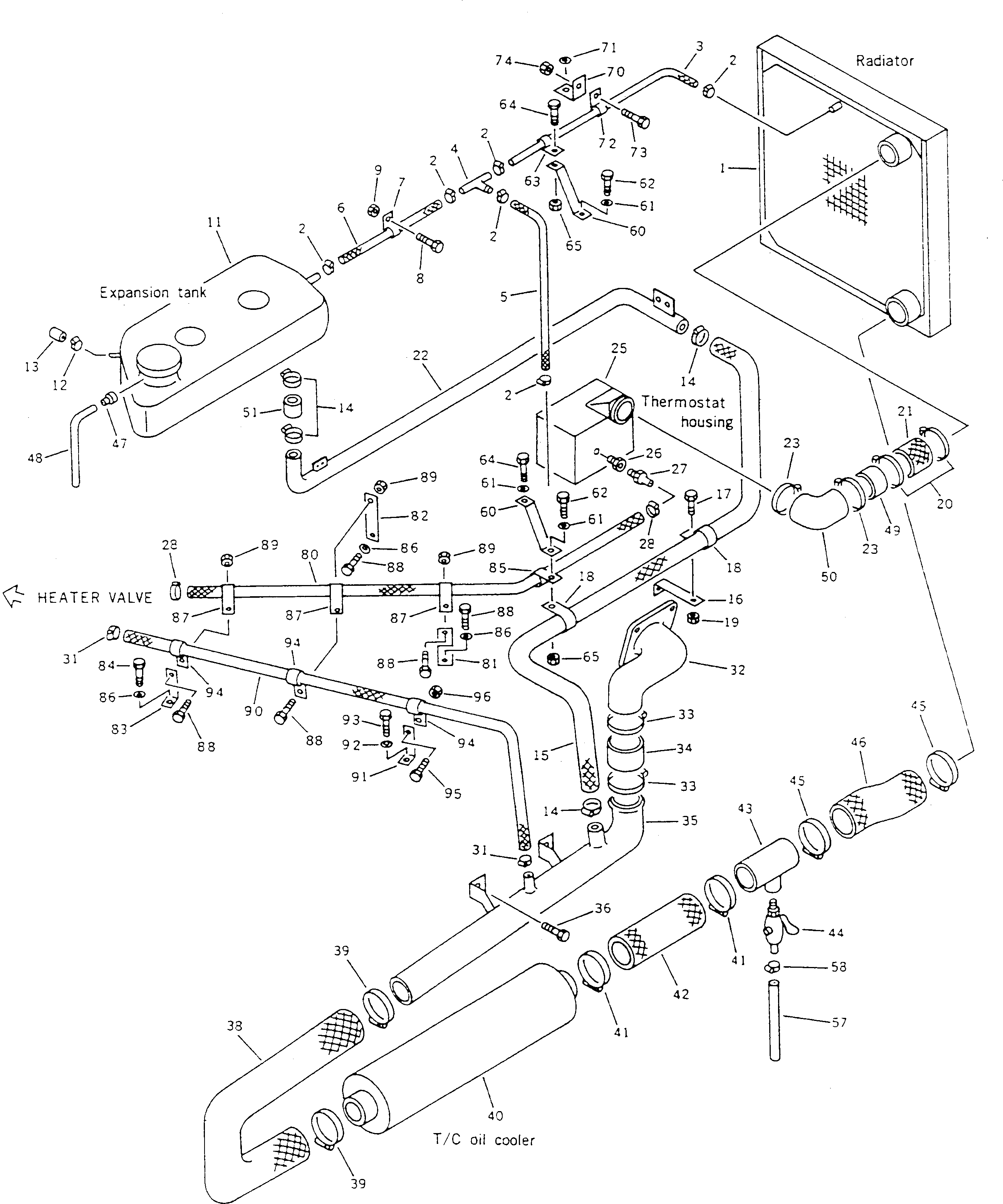 Хомут BW065035 KOMATSU