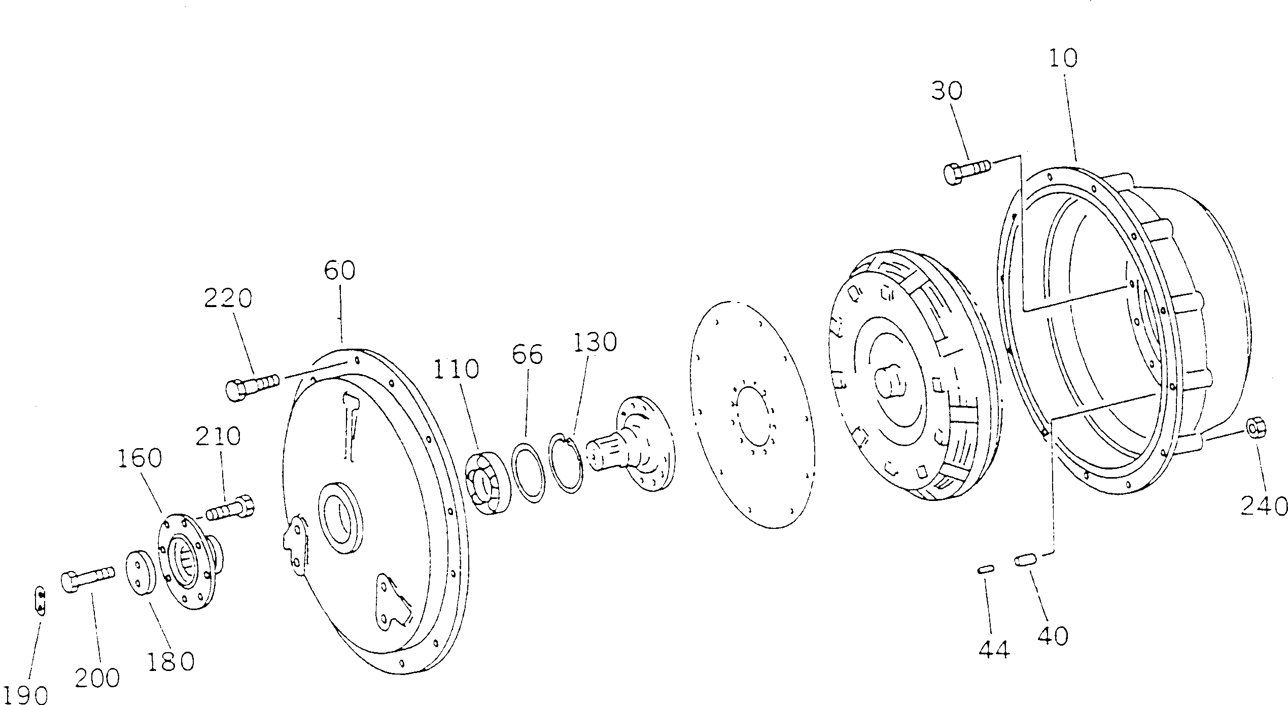 TRANSMISSION ASS'Y,(T/M SPEC. NO. 4644 026 191) BW152821 KOMATSU