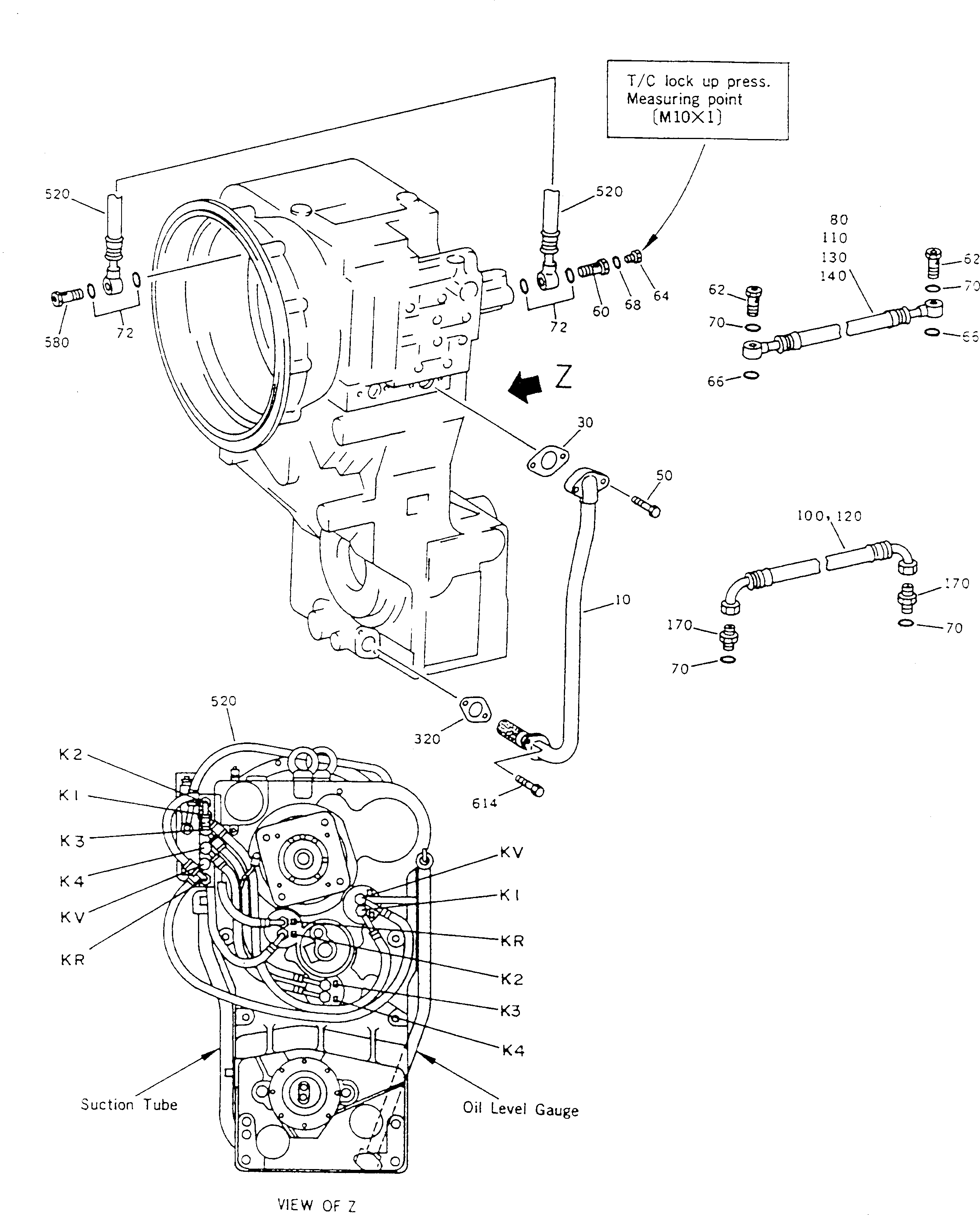 Шланг BW152968 KOMATSU