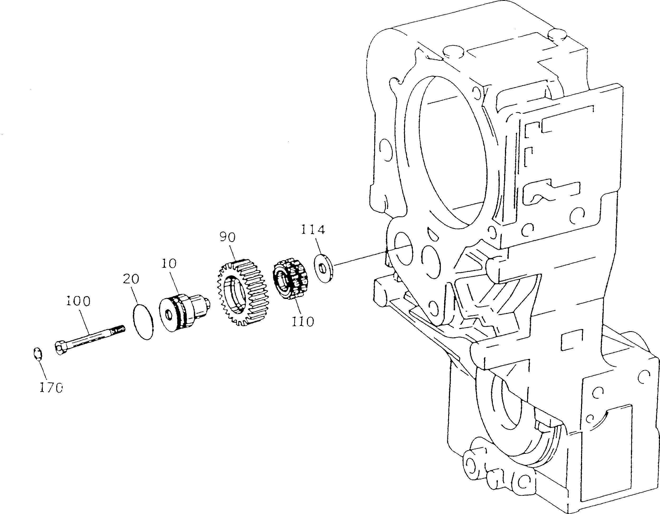 Уплотнительное кольцо круглого сечения BW152940 KOMATSU