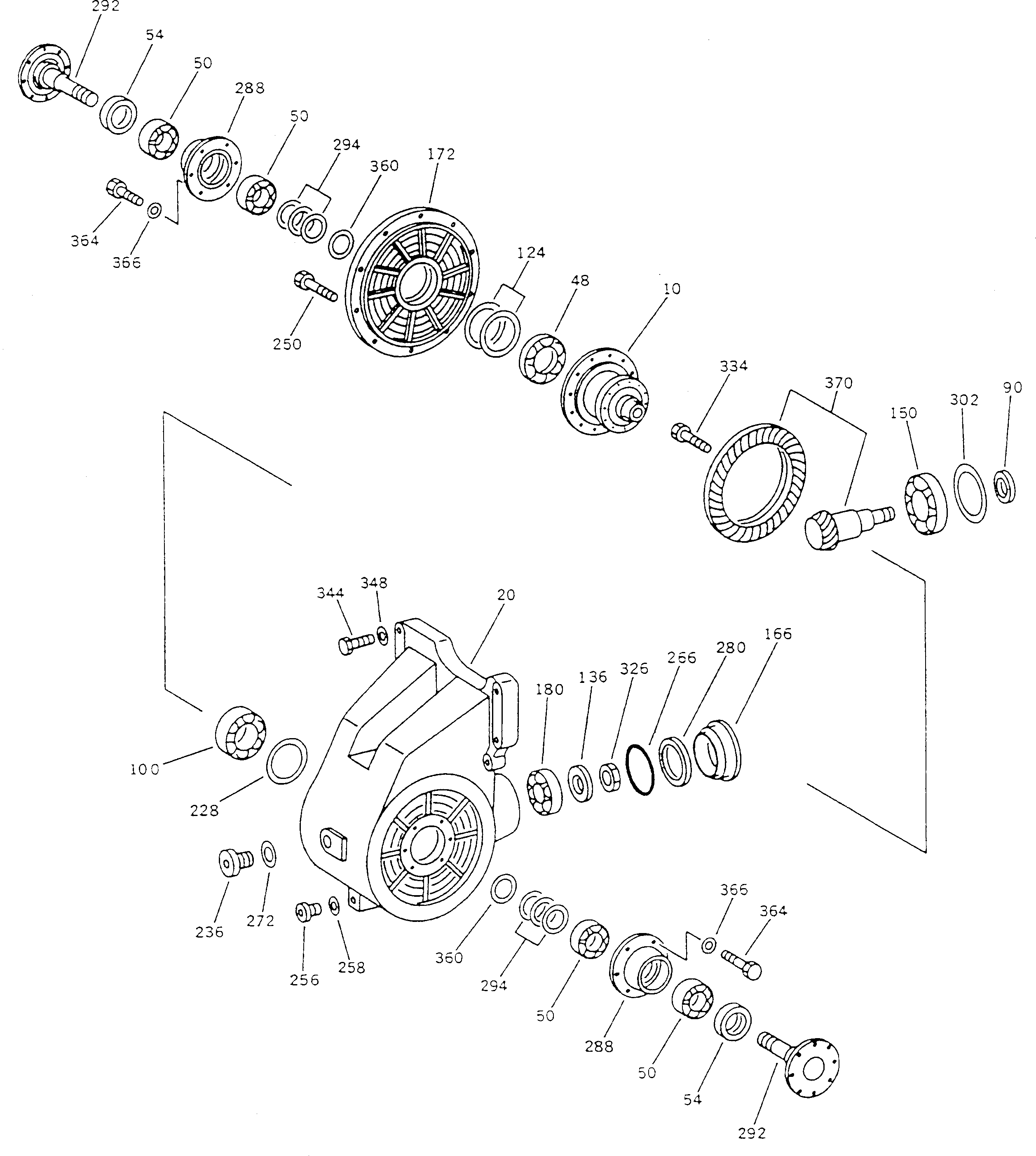 Подшипник BW152954 KOMATSU