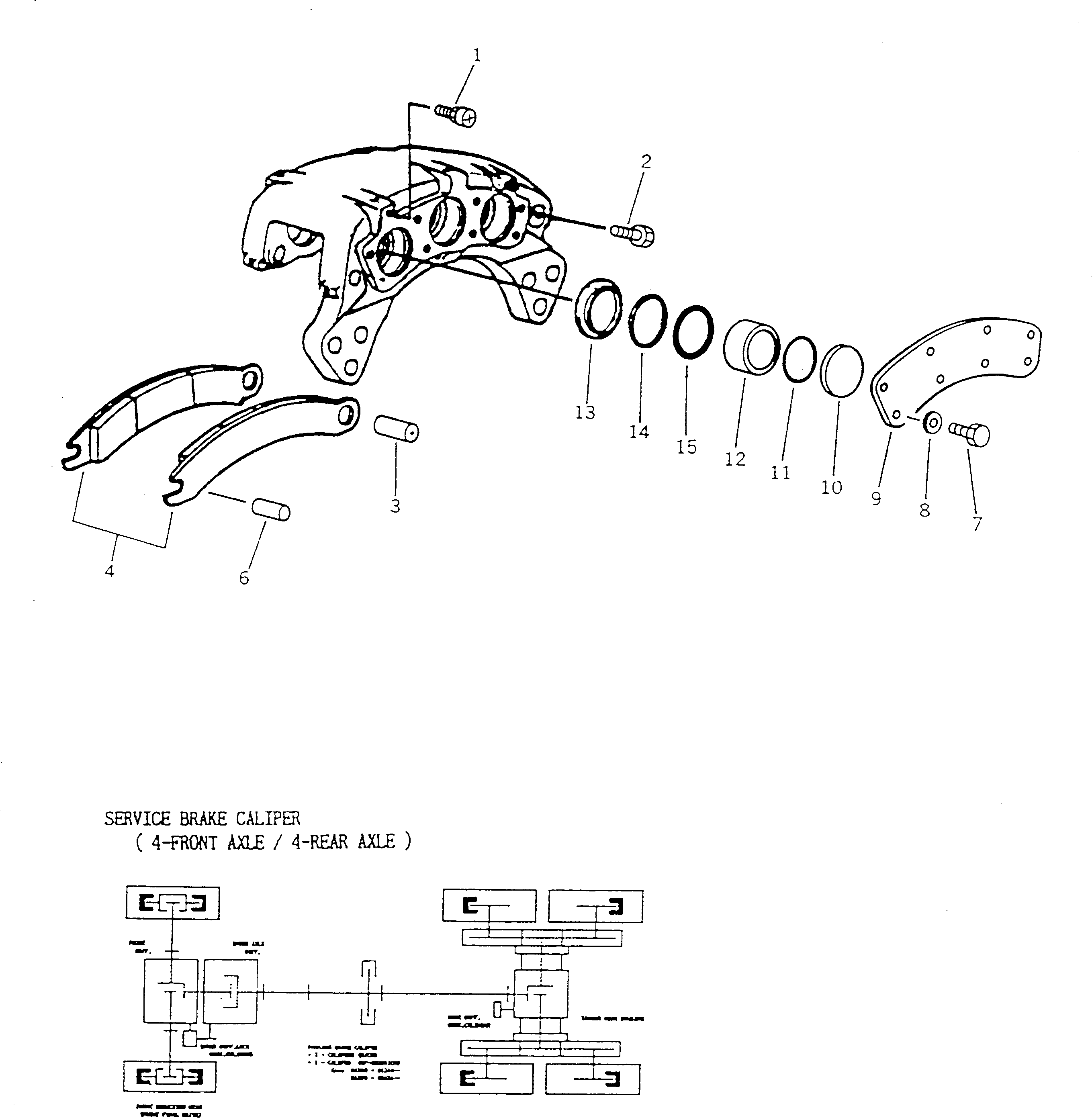 PISTON (KIT B) BW054288 KOMATSU