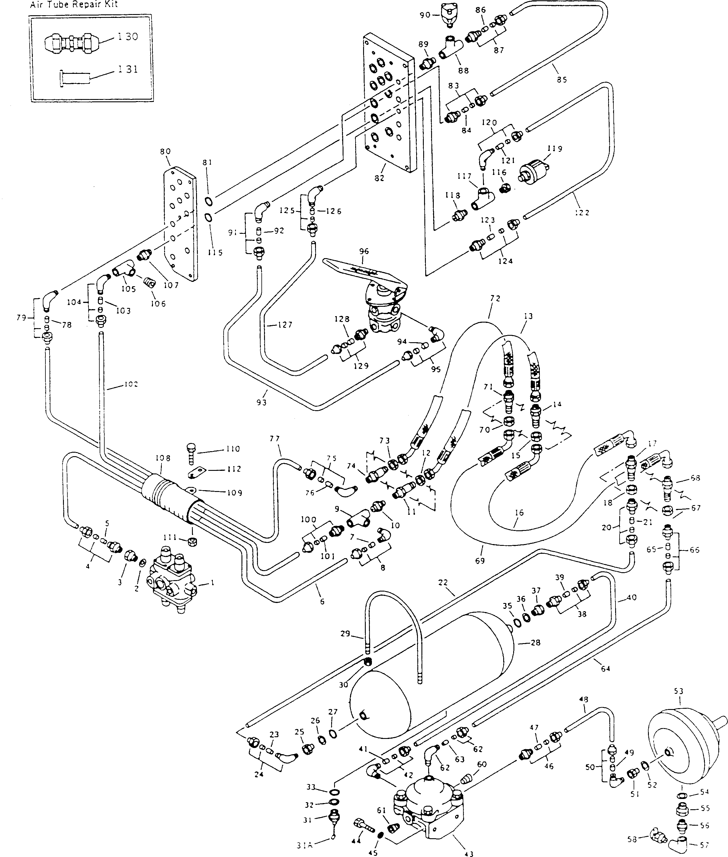 Регулировочный механизм BW054166 KOMATSU