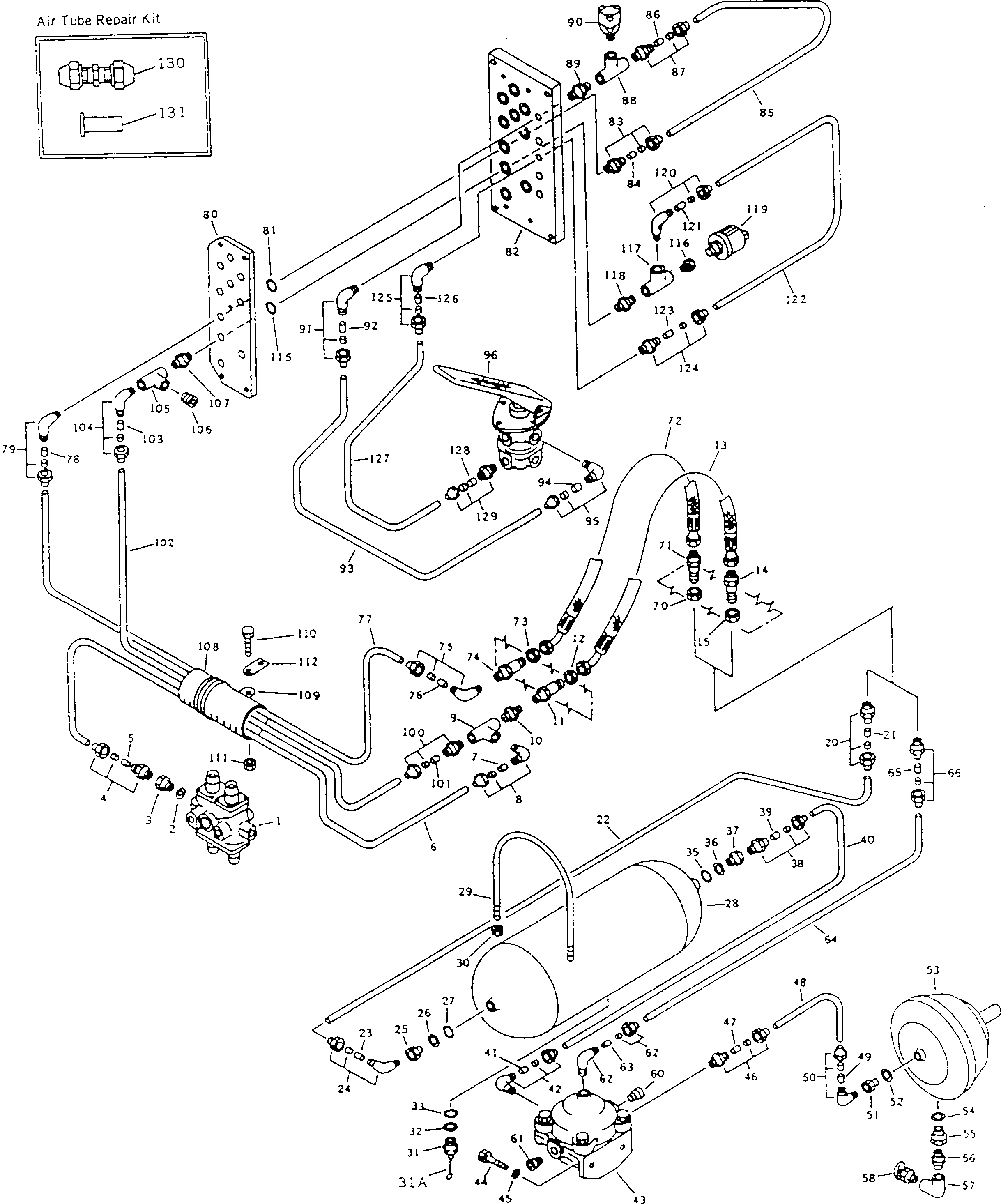 Шланг BW035240 KOMATSU