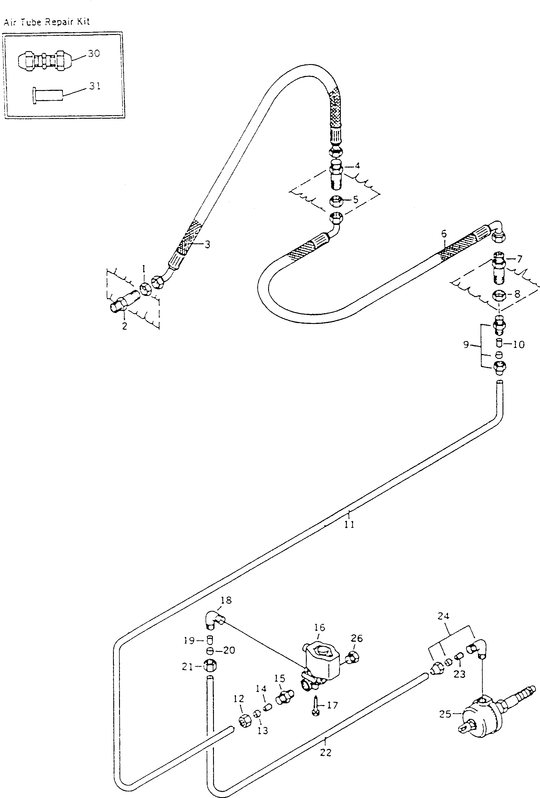 Пробка BW054403 KOMATSU