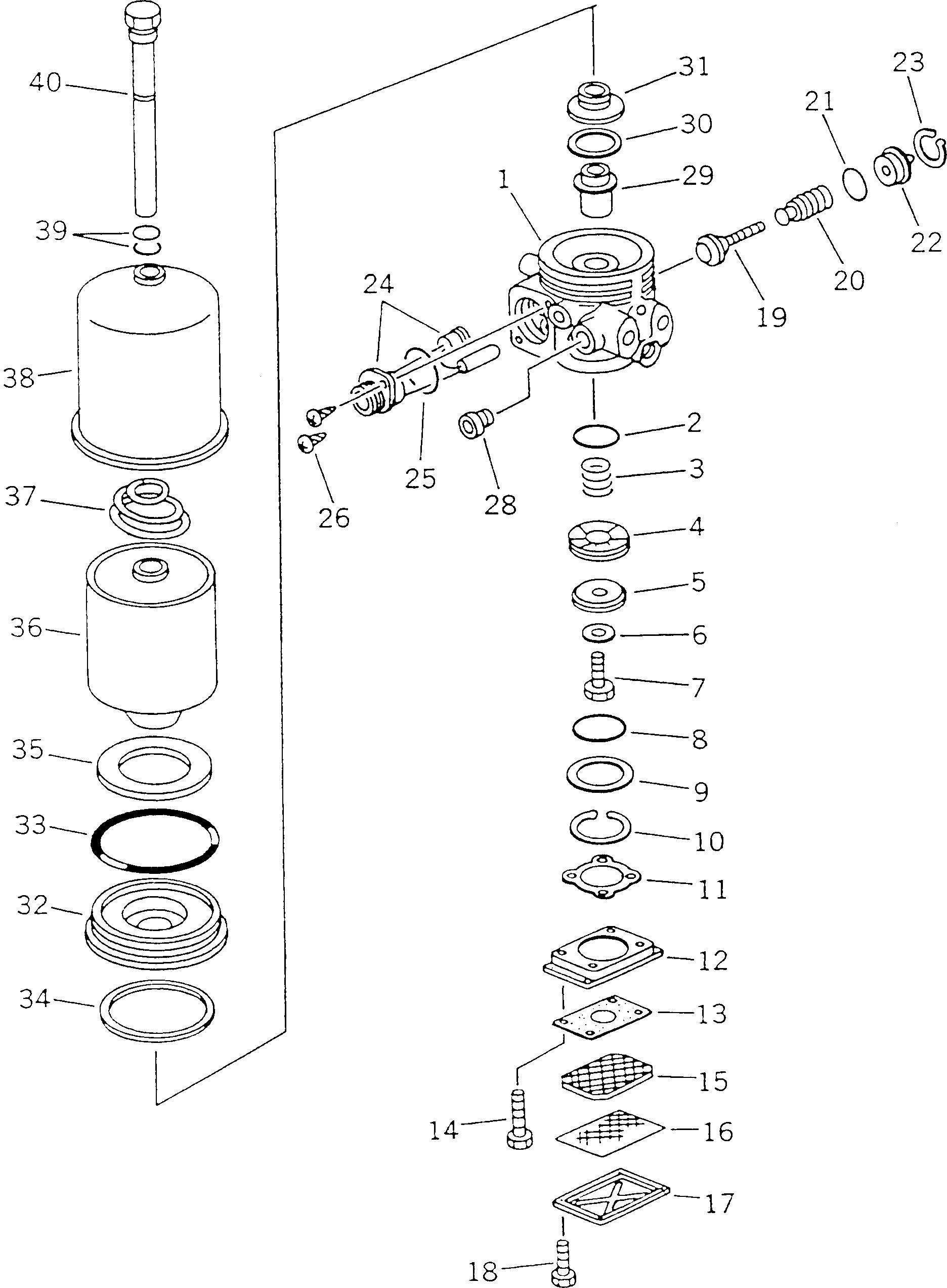 DRYER,AIR BW054467 KOMATSU