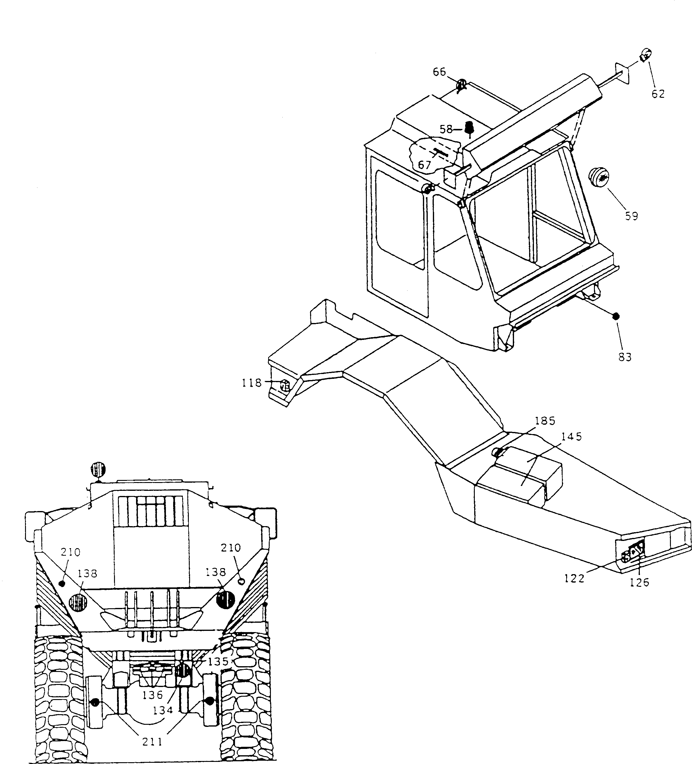 SWITCH,BATTERY (SEE FIG.6615) (08088-10000) KOMATSU