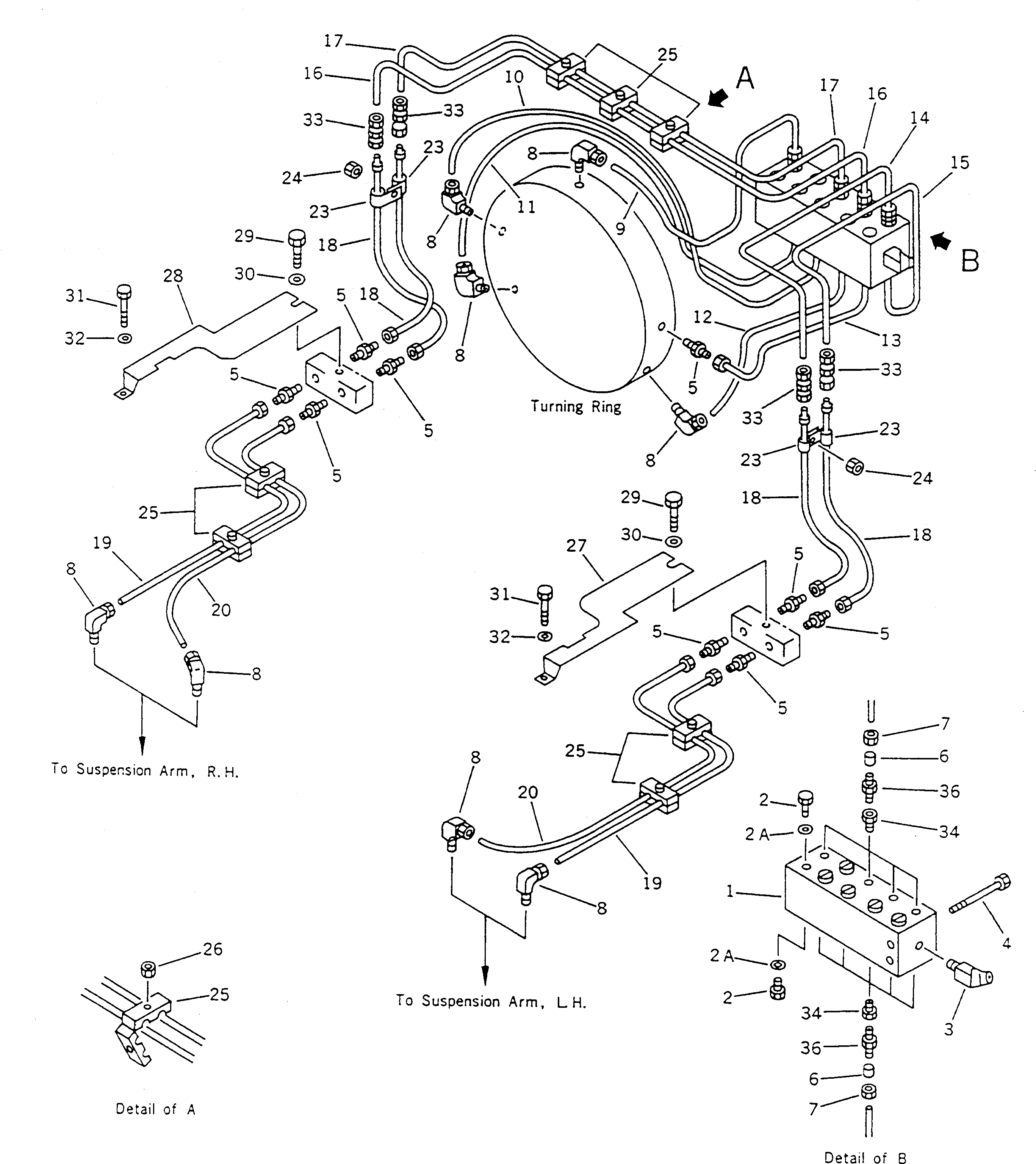 Пресс-масленка BW065119 KOMATSU