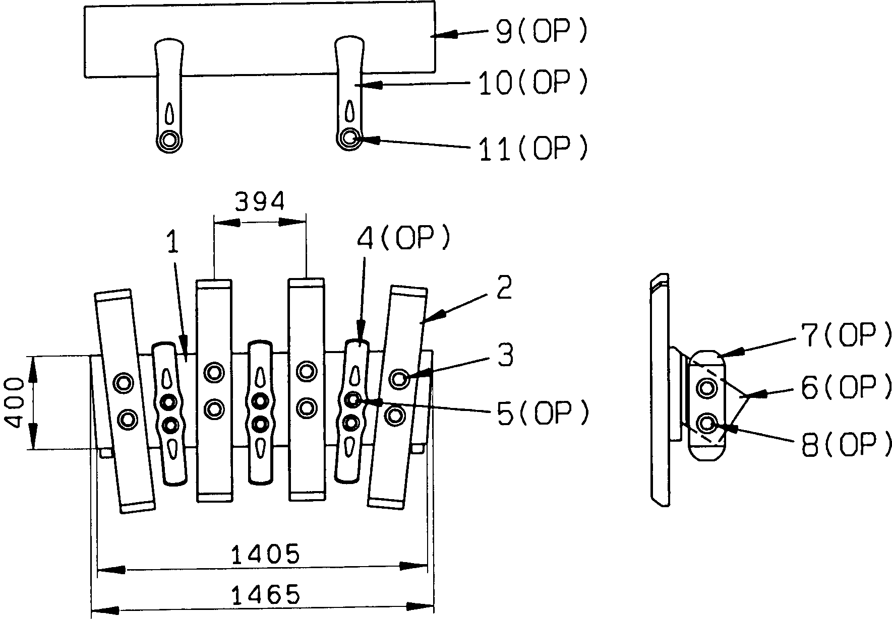 LIP (WELDED) PZKV176013 KOMATSU