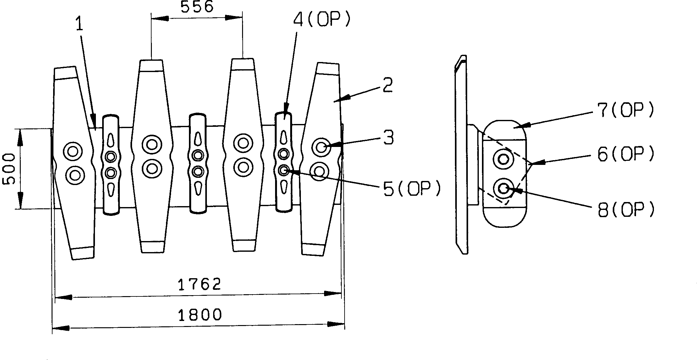 LIP (WELDED) PZKV176081 KOMATSU