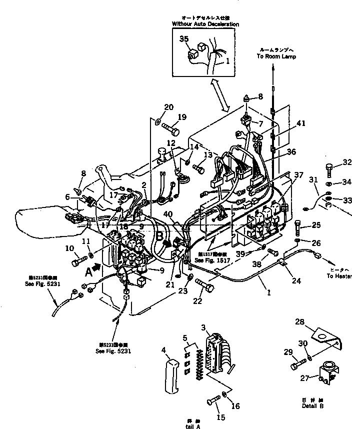 Жгут проводов 201-06-63190 KOMATSU
