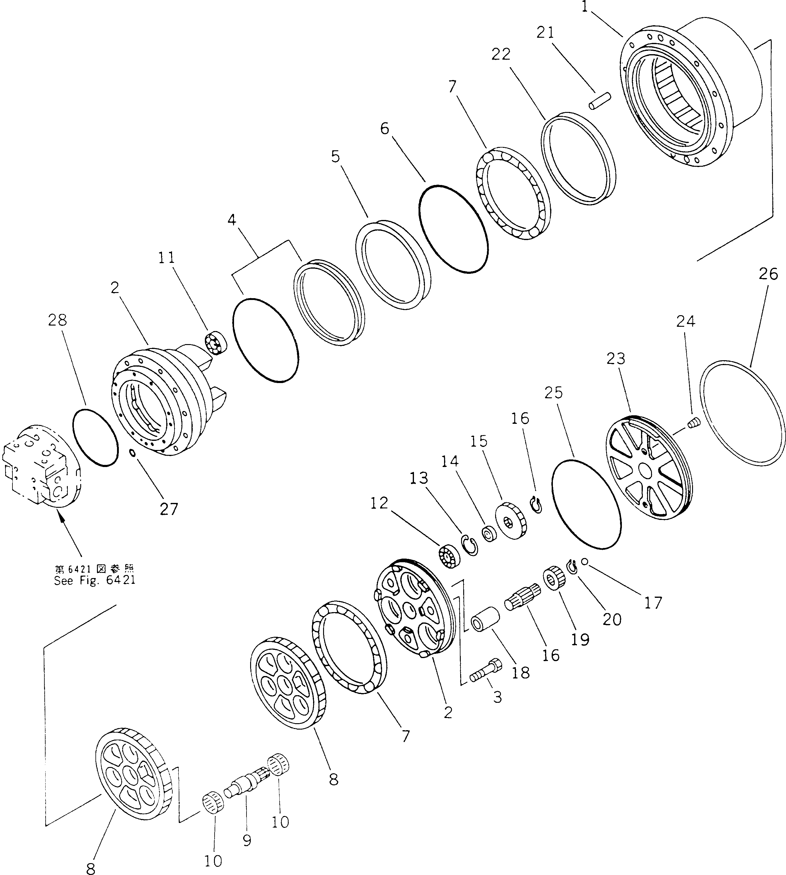 PIECE,DISTANCE TZ800B1014-01 KOMATSU