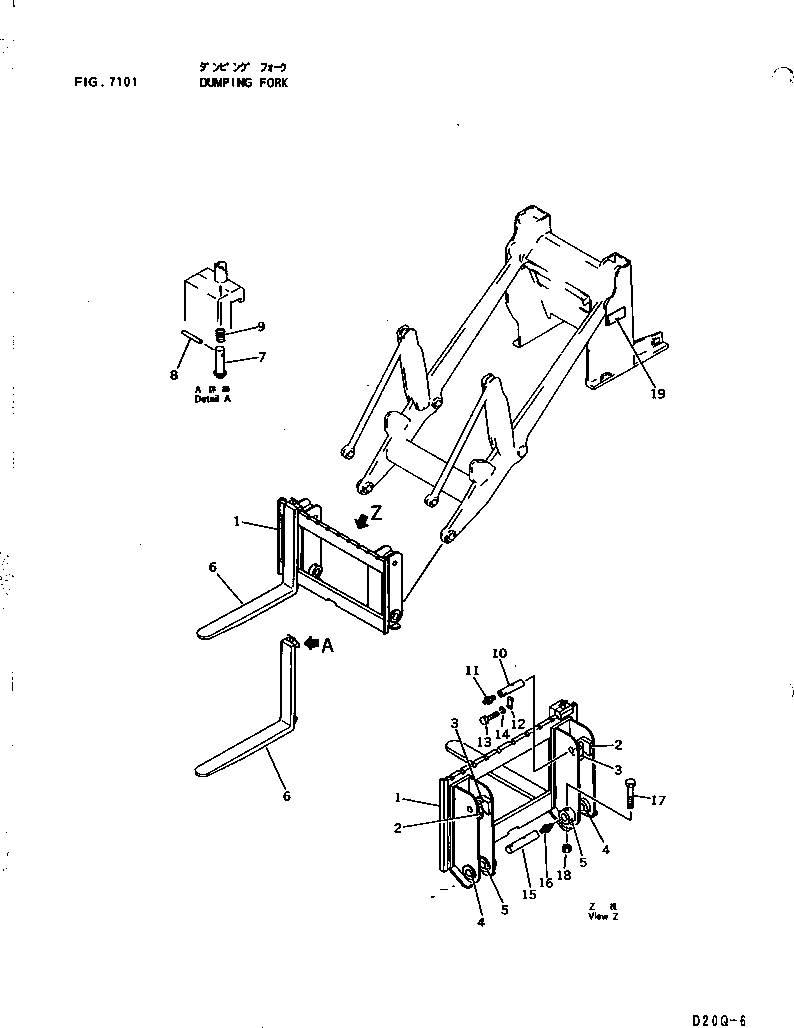 Предупреждающая табличка 100-71-31310 KOMATSU