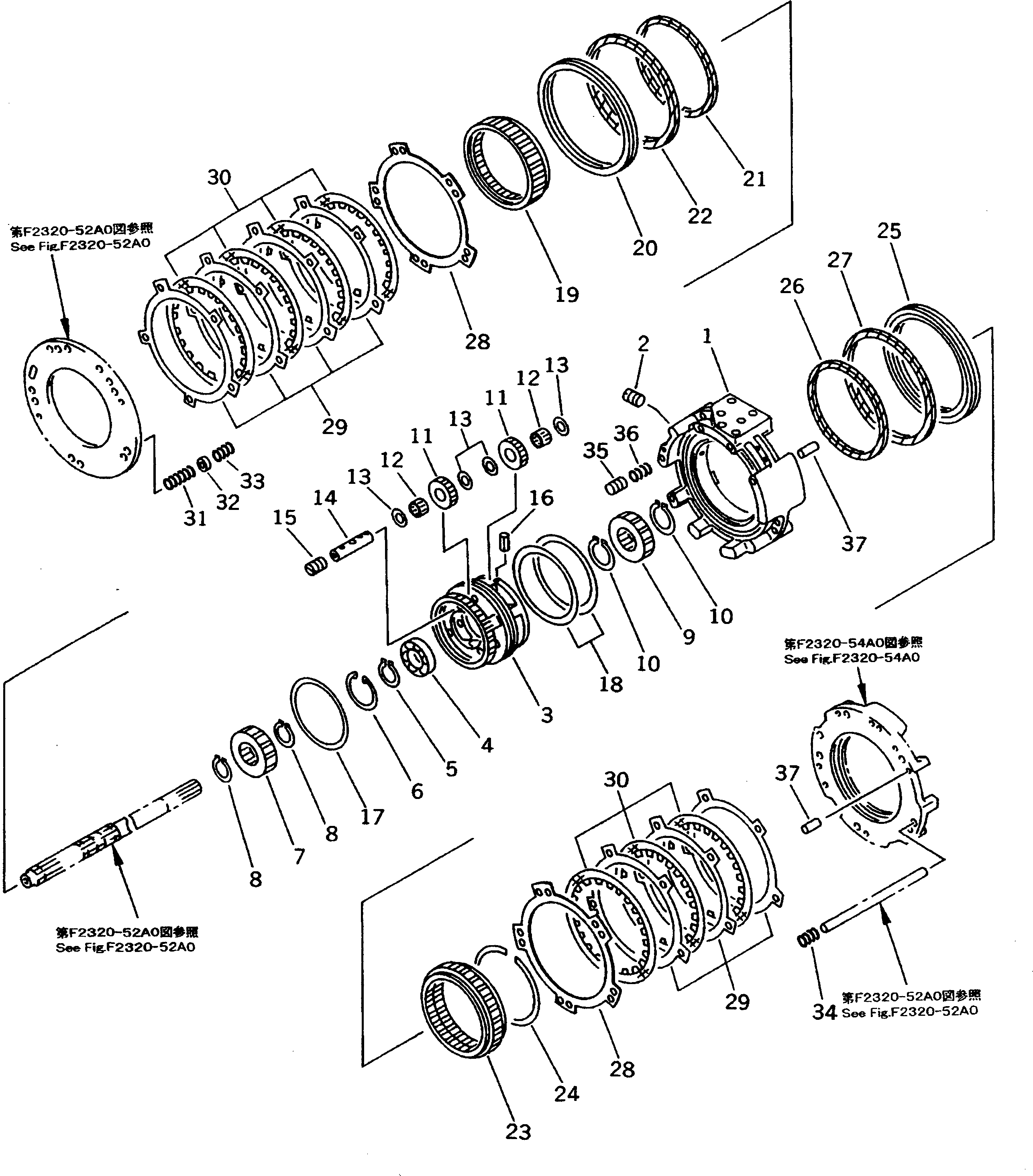 Зубчатый венец 113-15-22632 KOMATSU