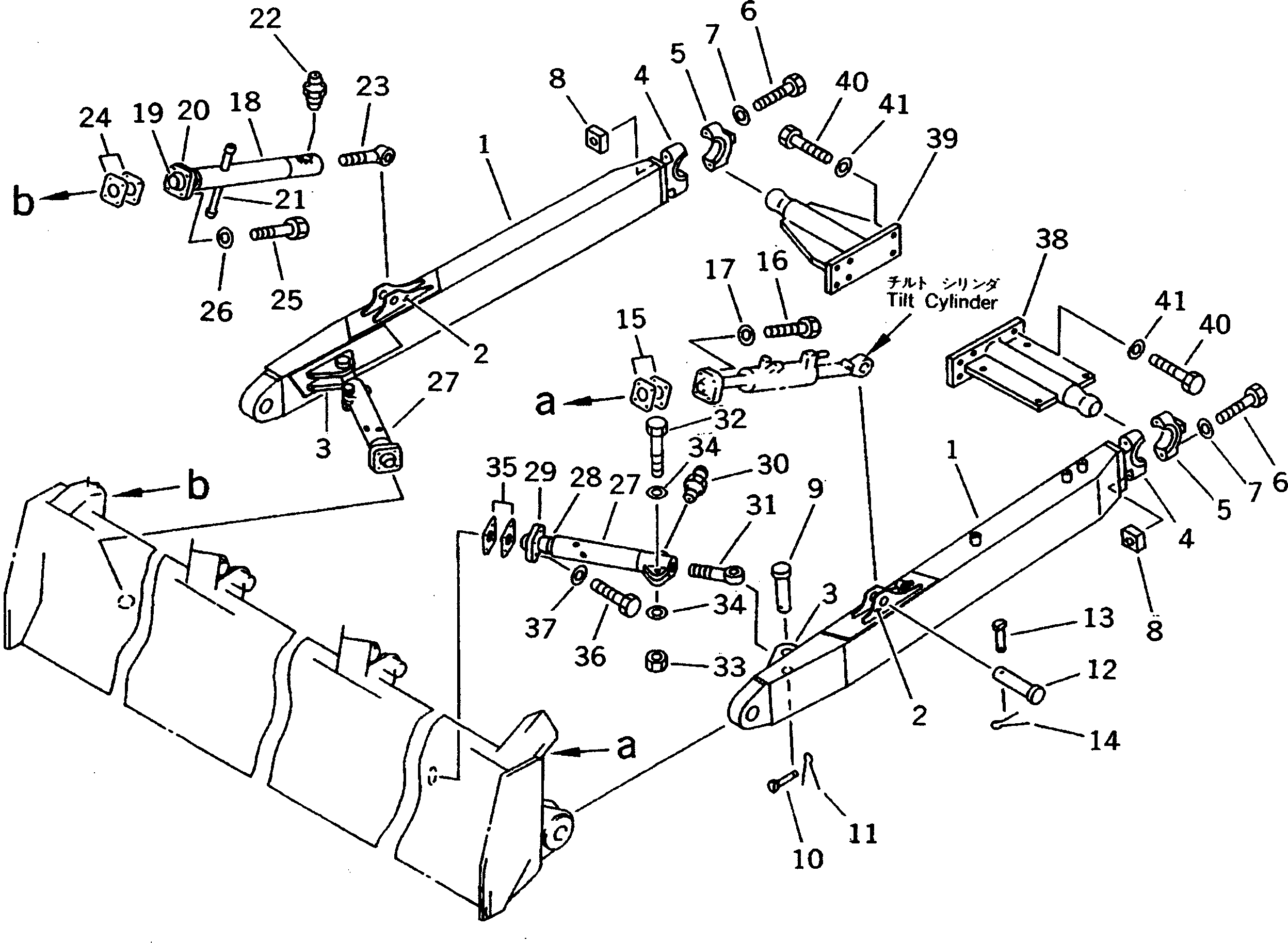 TRUNNION,R.H. 11G-B70-8181 KOMATSU
