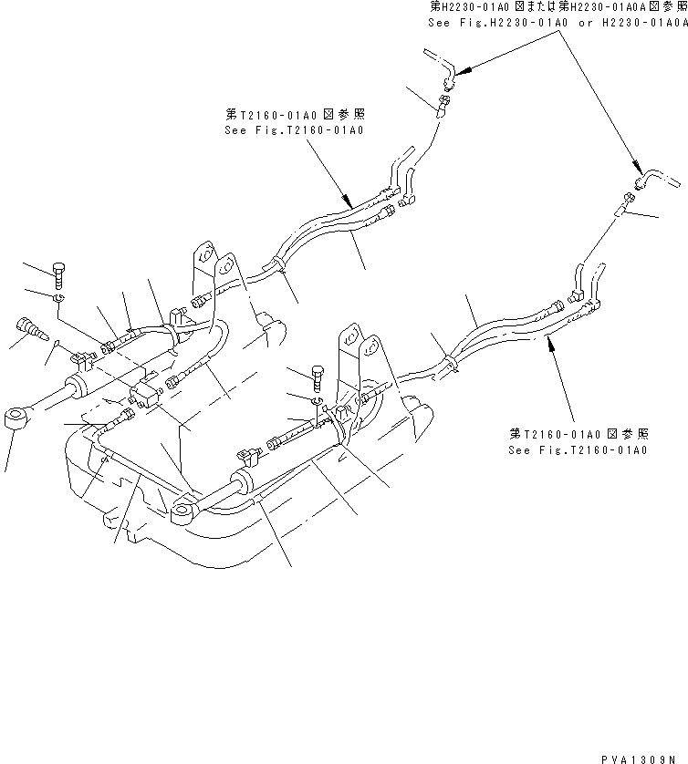 CYLINDER ASS'Y,ANGLE (114-63-02032) KOMATSU
