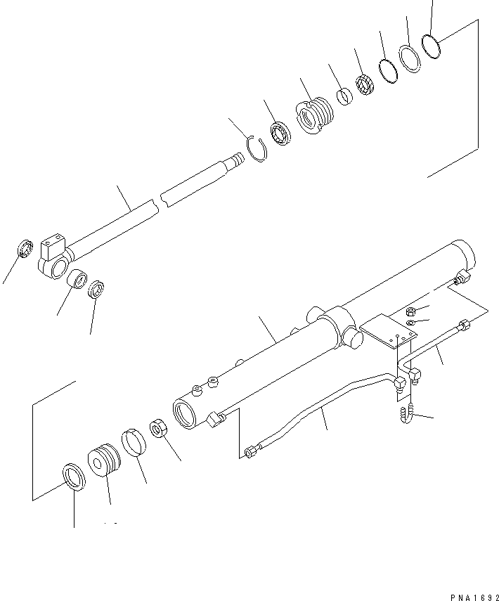 Трубка 20U-63-99381 KOMATSU