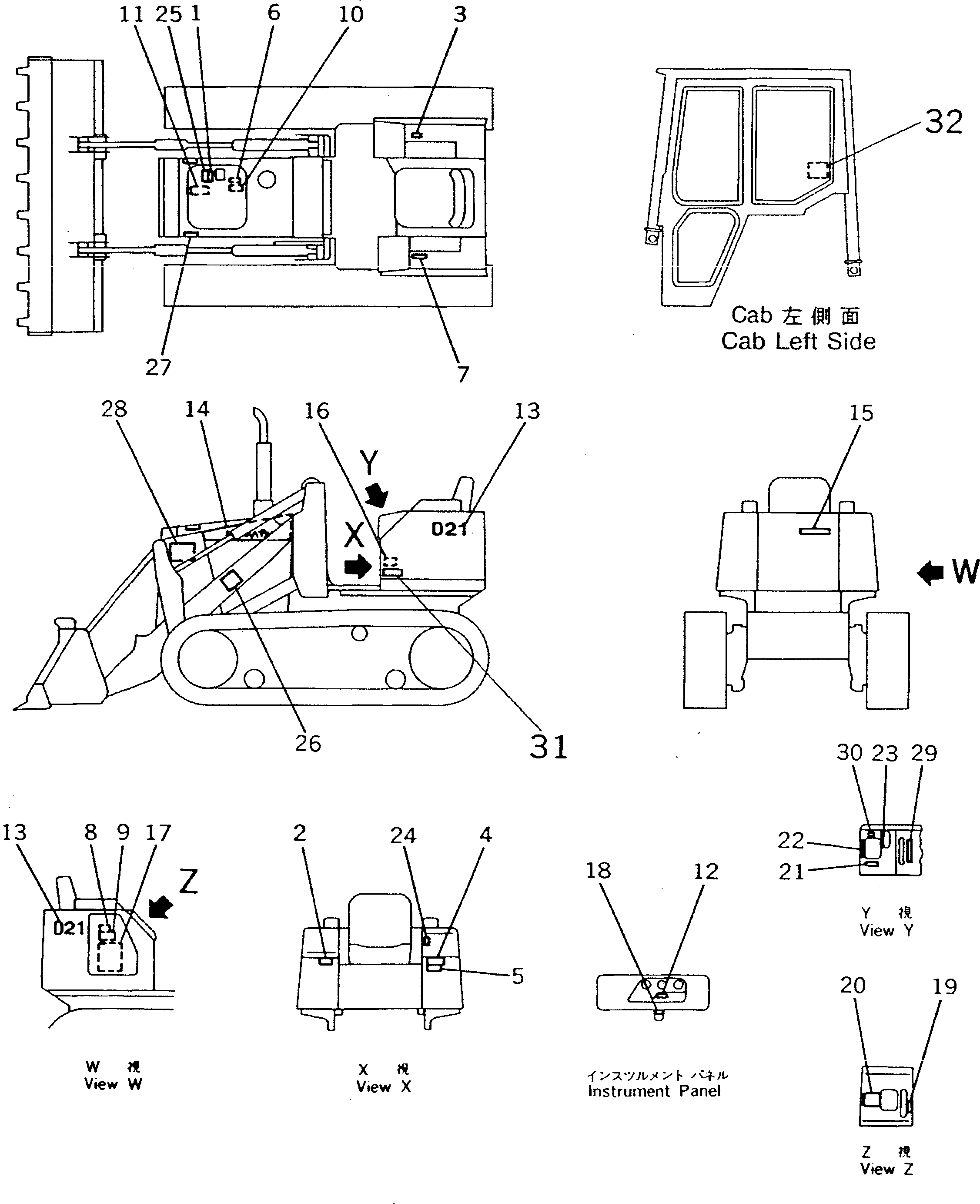 PLATE,EC NOISE SUPPRESSION 09696-10088 KOMATSU