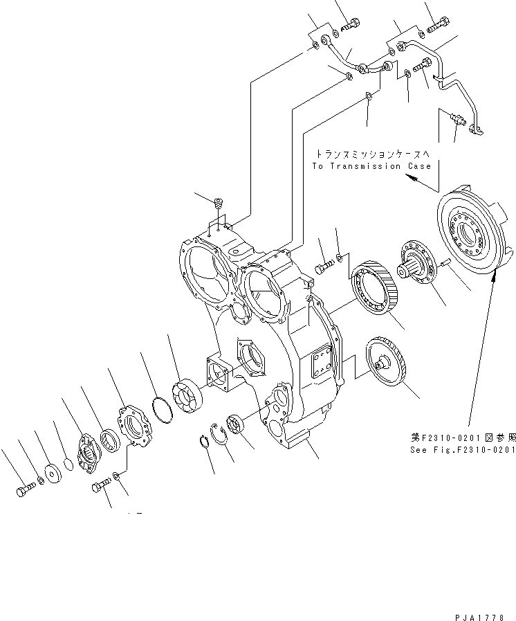 Трубка 14X-10-11340 KOMATSU