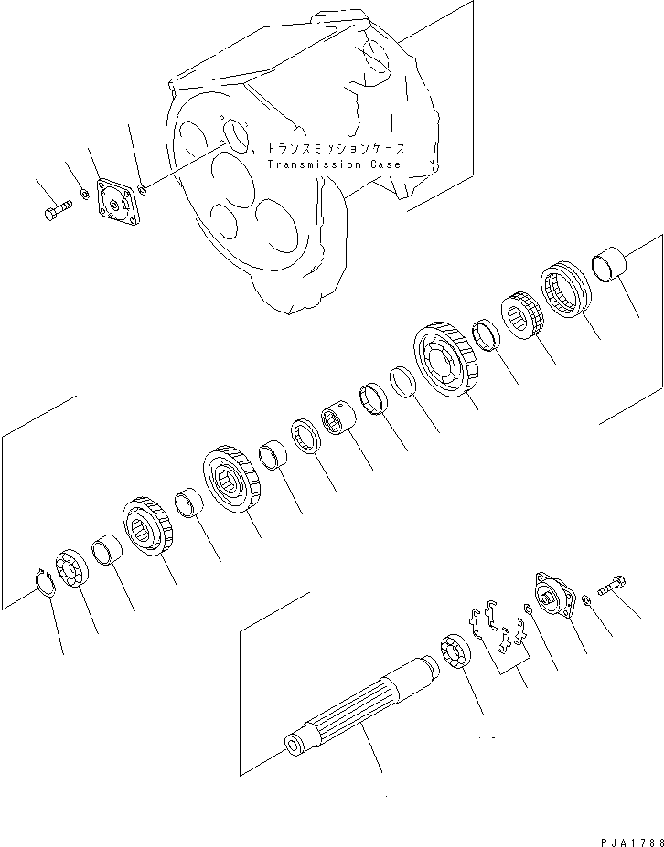 Проставка 14X-14-12751 KOMATSU