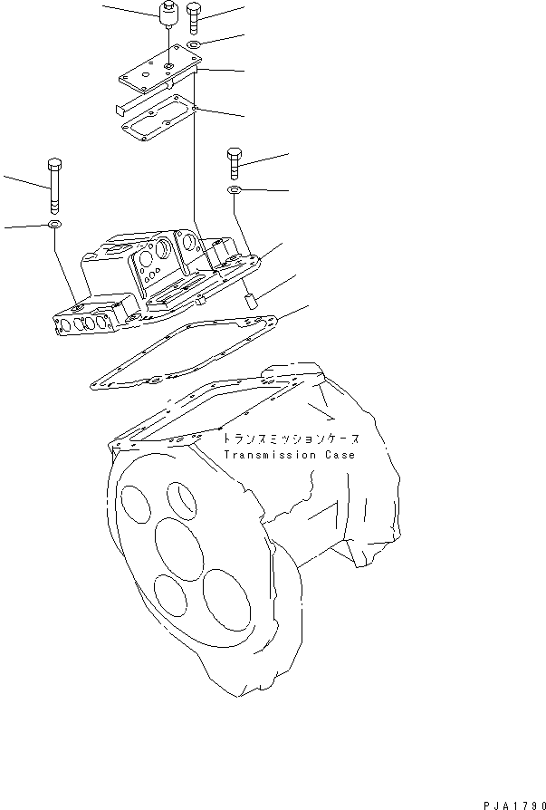 Прокладка 14X-14-19762 KOMATSU