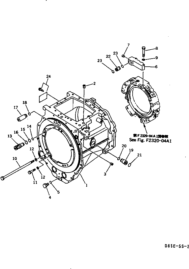 TRANSMISSION ASS'Y,(D65E,P) 14X-15-00010 KOMATSU