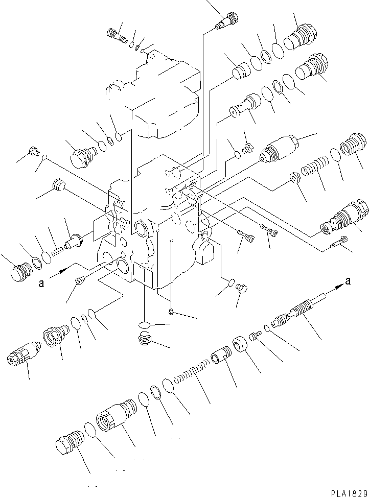 Направляющая 723-62-31460 KOMATSU
