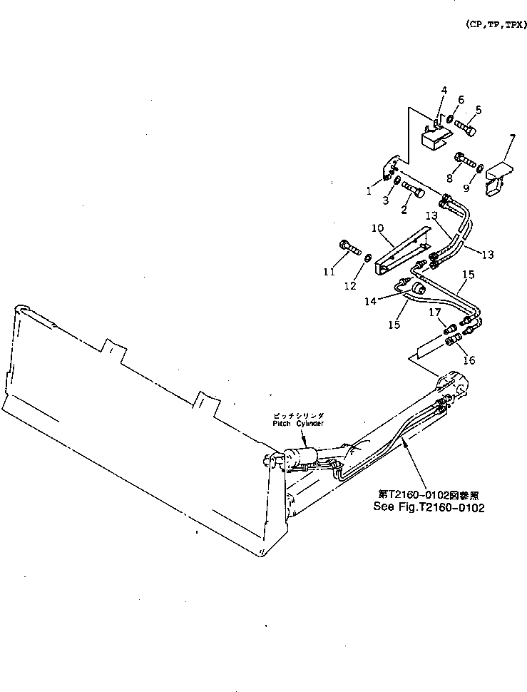 Крышка левая 14Y-62-11282 KOMATSU