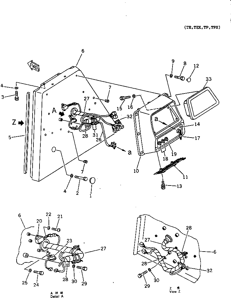 Жгут проводов 14X-06-14420 KOMATSU
