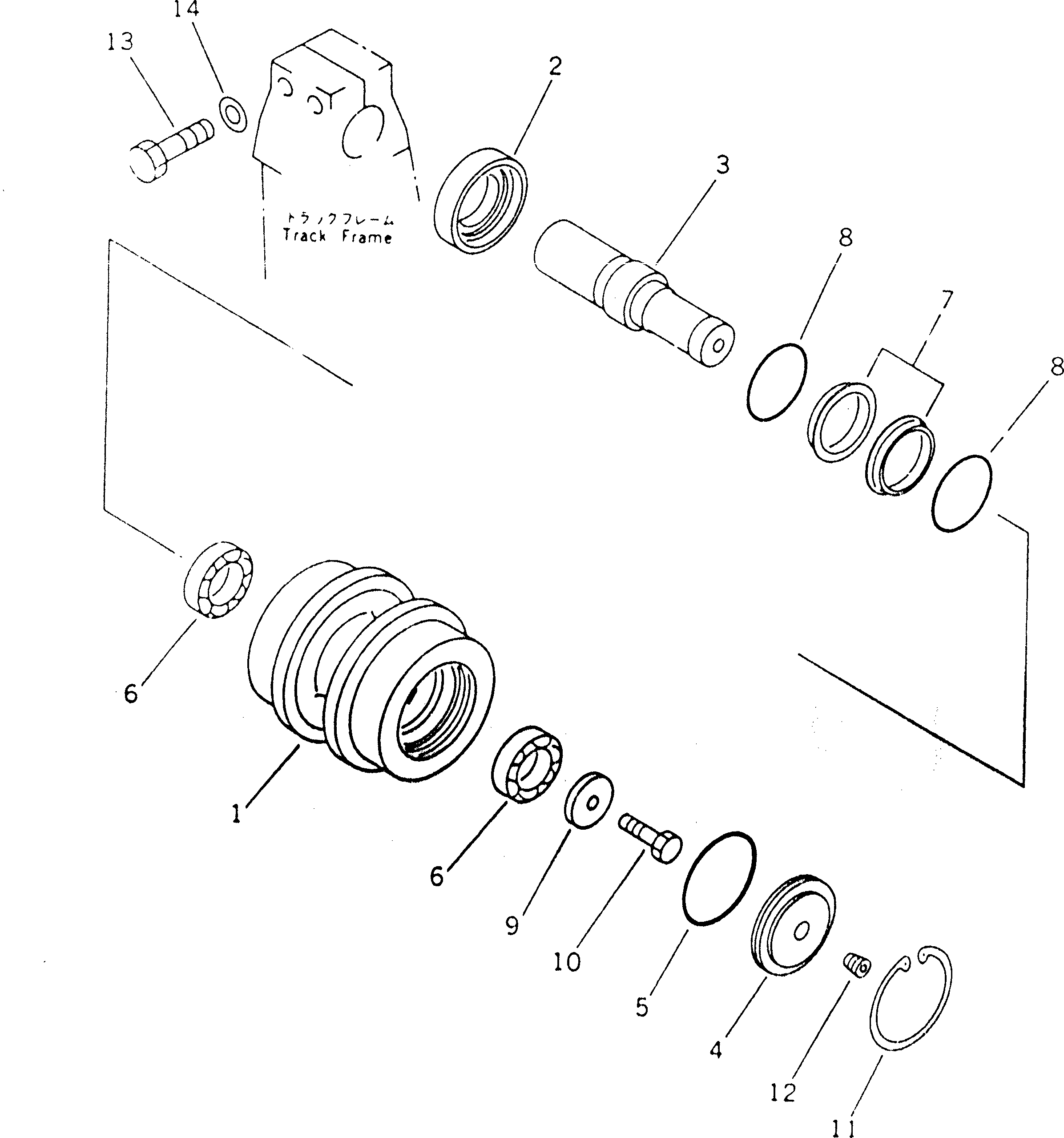 Уплотнительное кольцо в сборе 144-873-0080 KOMATSU