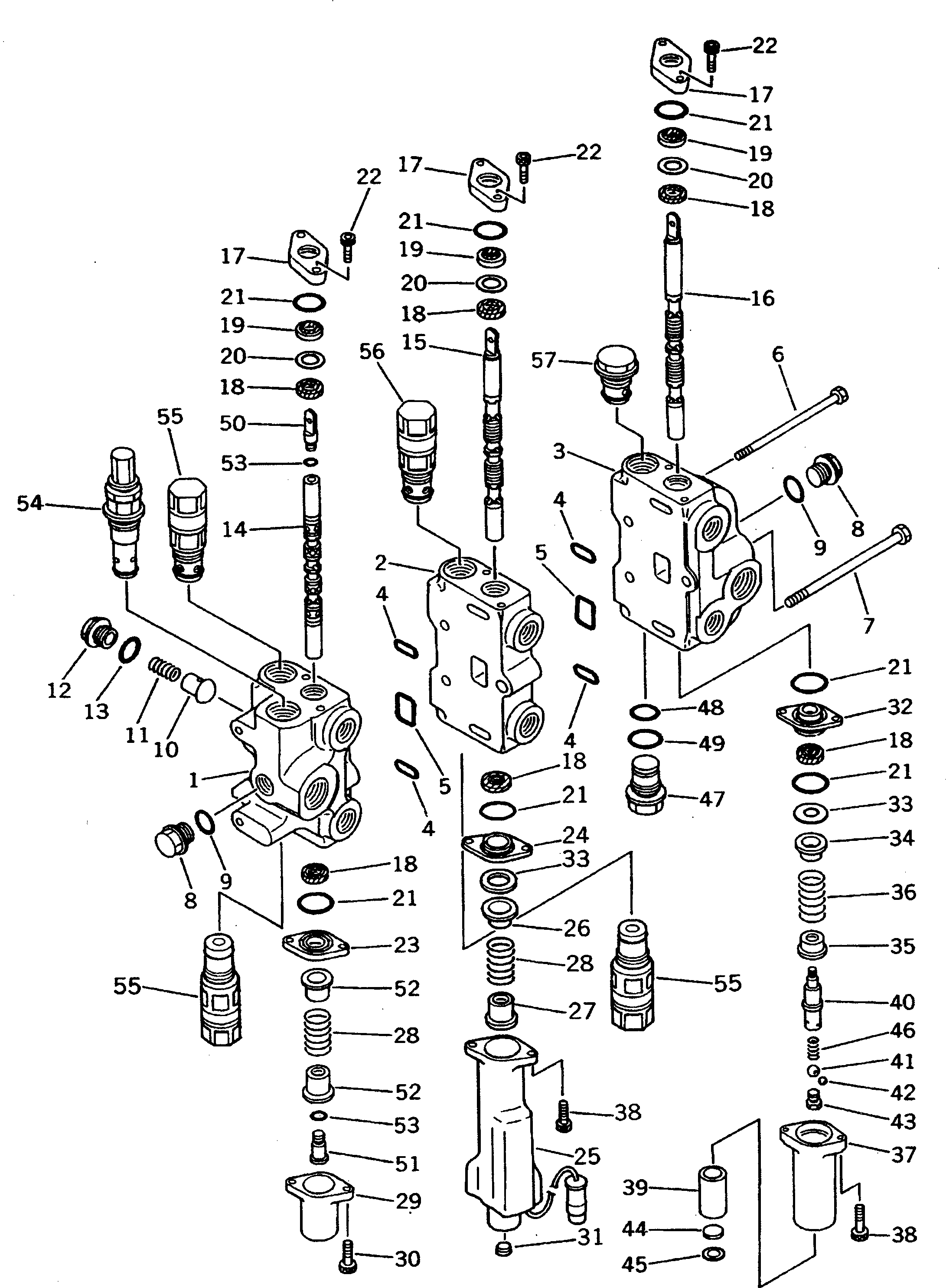 управляющий клапан 700-83-24003 KOMATSU