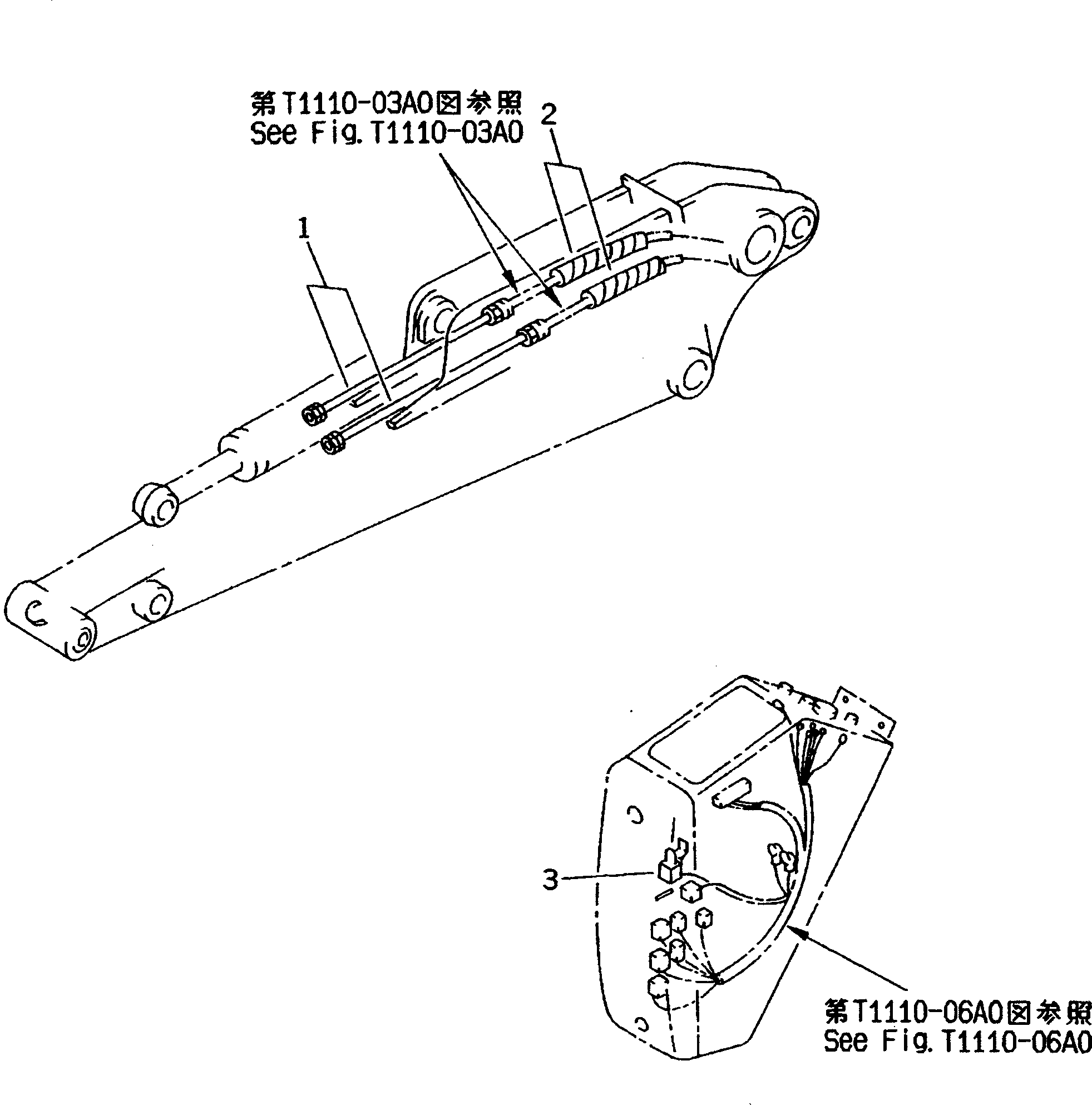 Шланг 21X-62-23330 KOMATSU