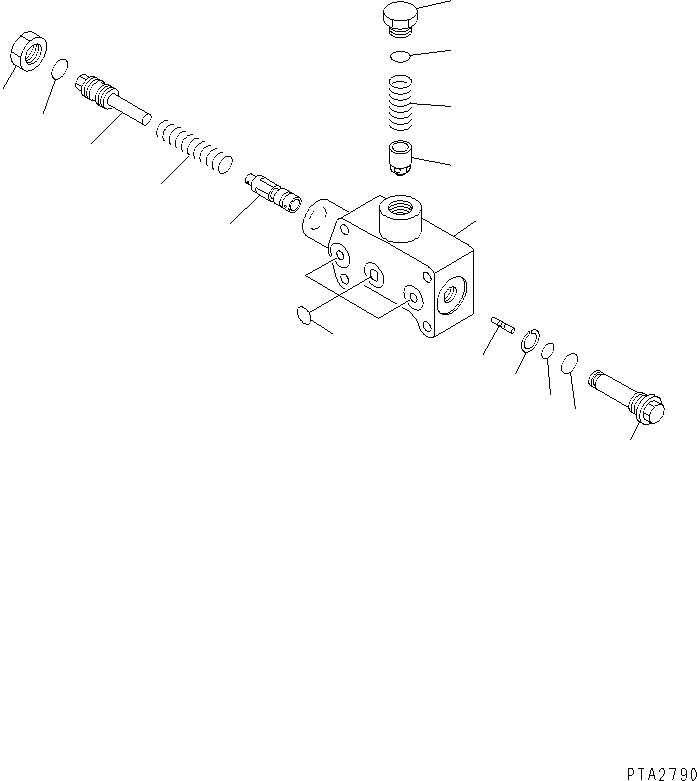 Клапан в сборе (723-39-14101) KOMATSU